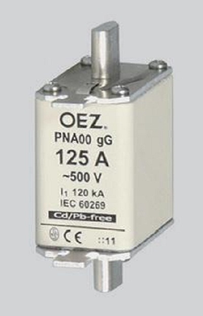 NH-00 patron 160Amp gG. 500V